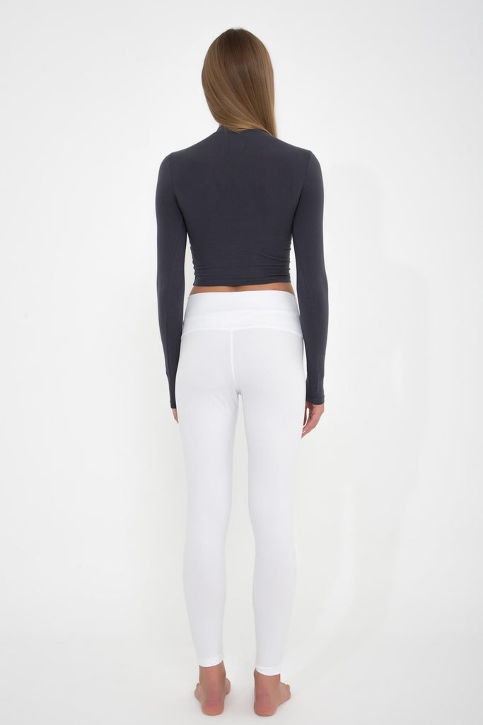 Slim Fit Uzun Tayt, Yüksek Bel Toparlayıcı - Eden