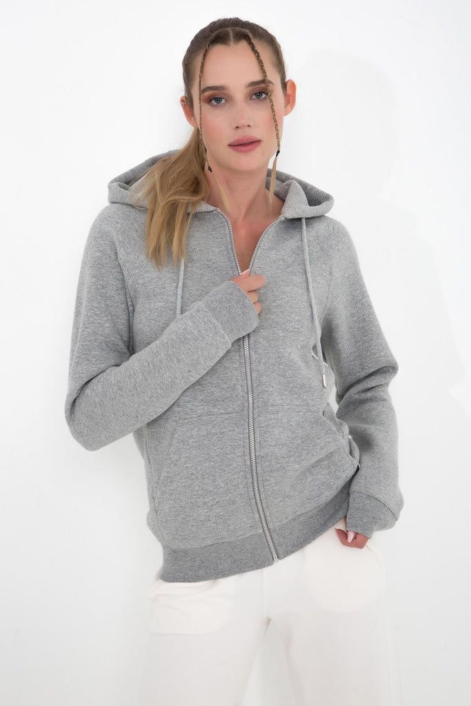 3 İplik Kapüşonlu Sweatshirt - Ela